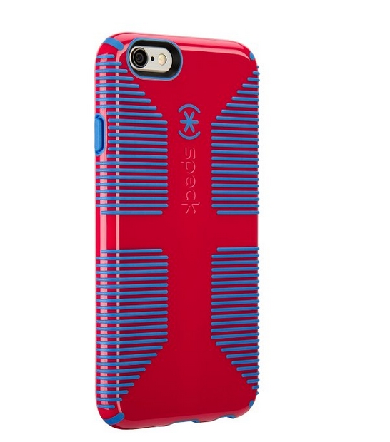 Speck Products CandyShell Grip Case for iPhone 6  6S - Lipstick Pink Jay Blue